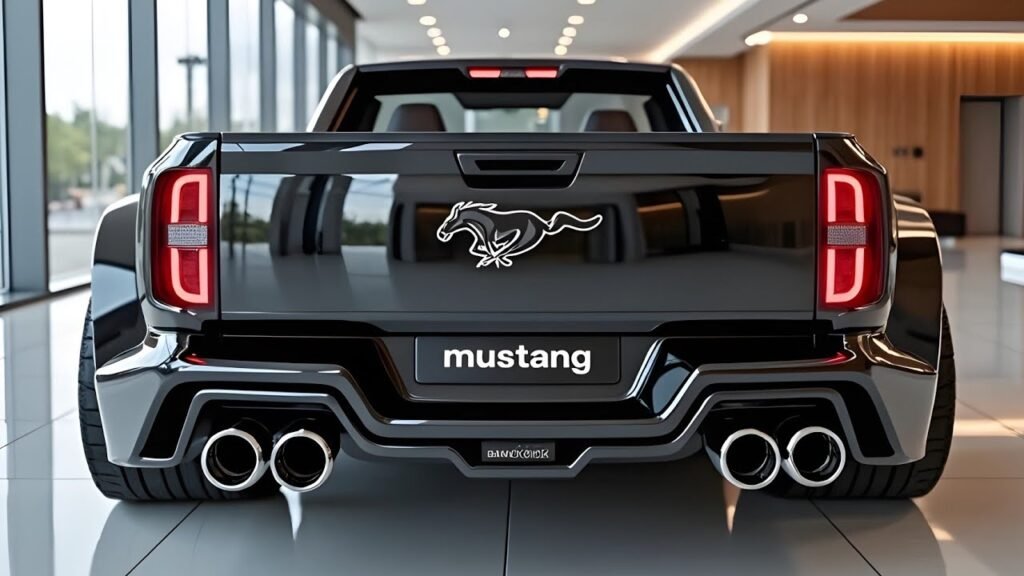 2026 Ford Mustang Pickup The Game Changing Fusion of Muscle and Utility